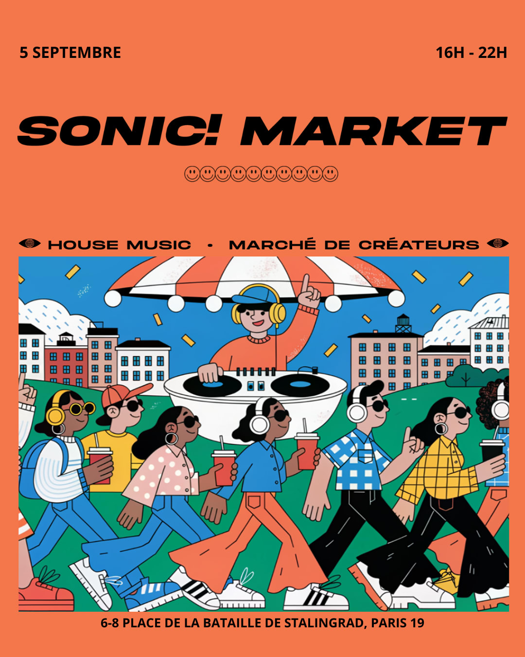 Sonic! Market : Marché De Créateurs & Open-Air