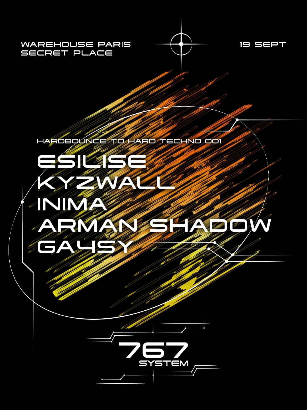 767 System: After Techno Parade W/ Esilise, Kyzwall, Inima..
