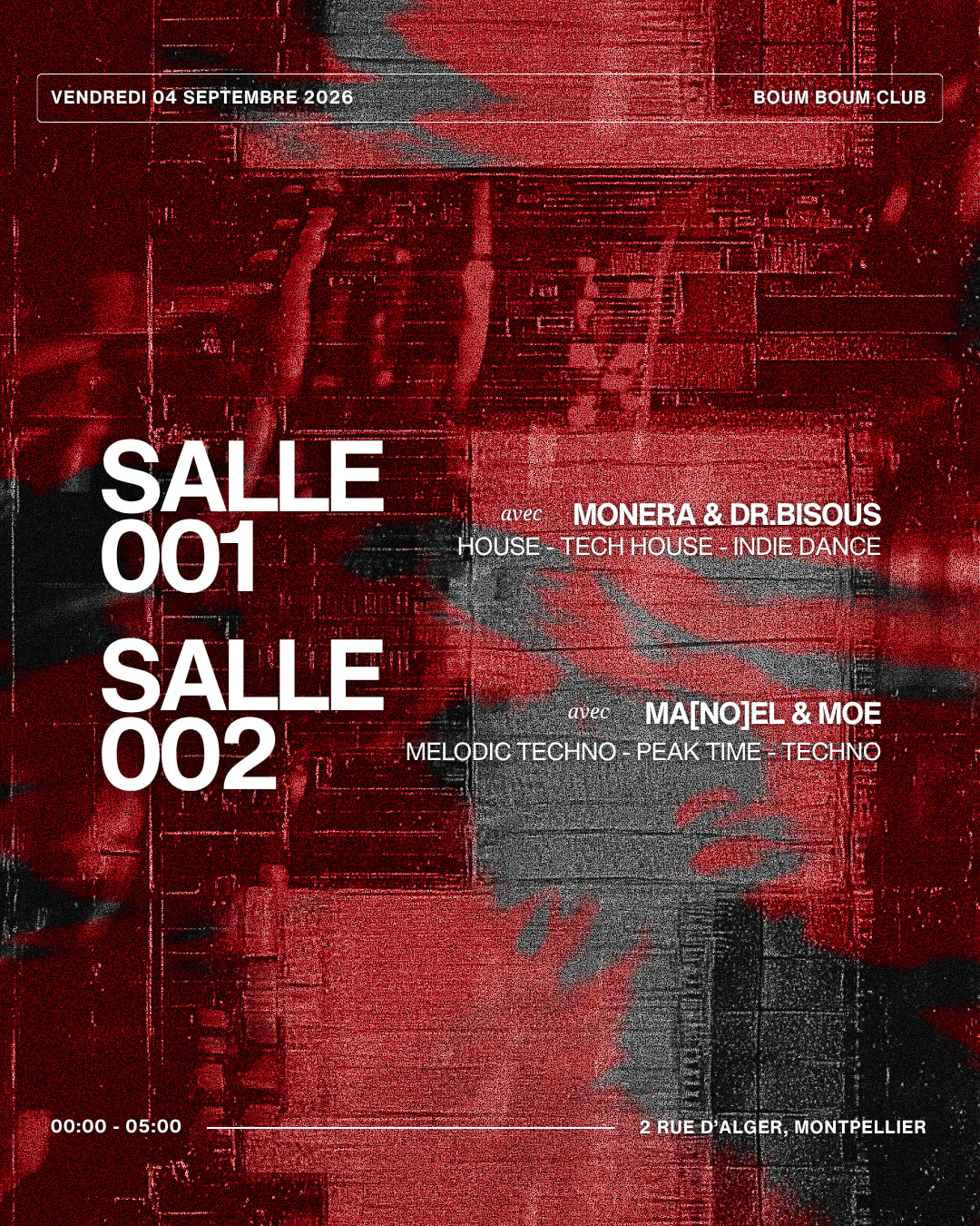 Boum Boum : 2 Salles, 2 Ambiances