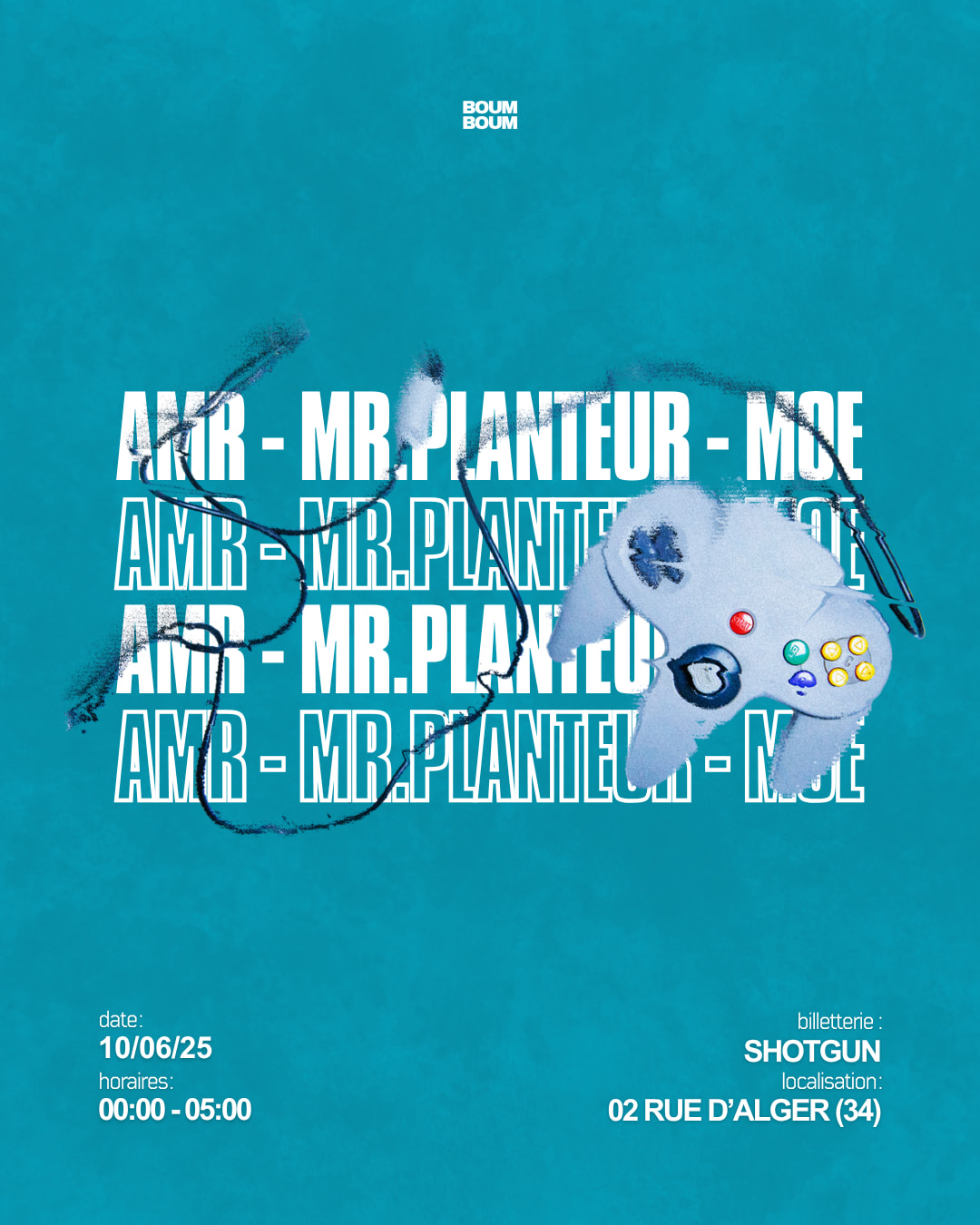 Boum Boum : Amr - Mr.Planteur - Moe