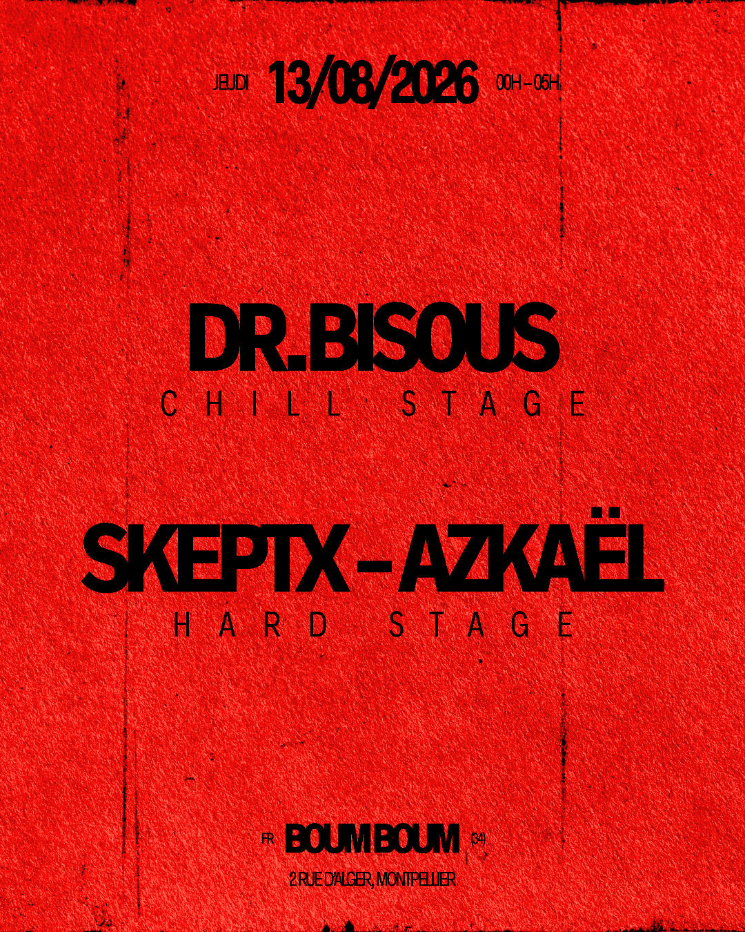 Boum Boum : Chill Stage Vs Hard Stage