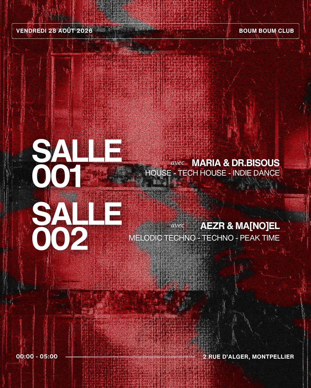 Boum Boum : 2 Salles, 2 Ambiances