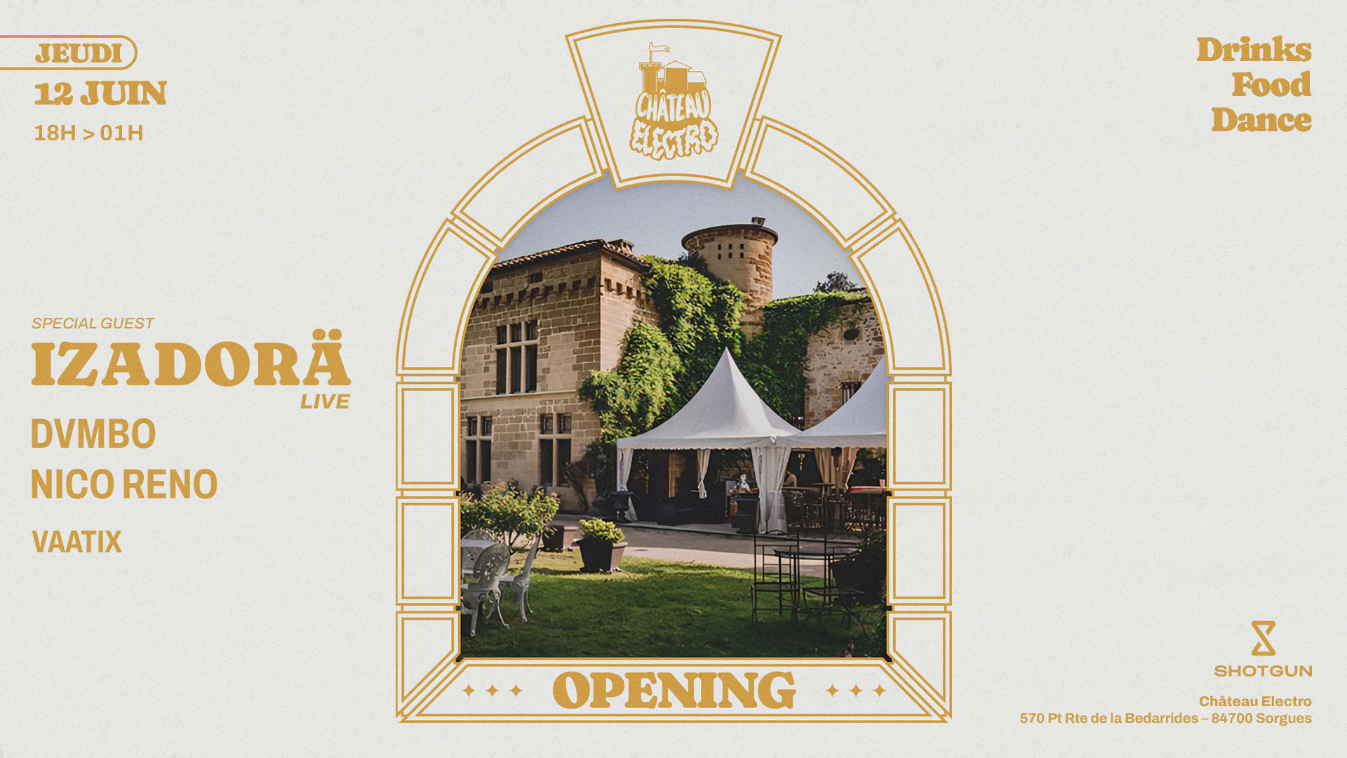 Opening Château Electro Saison 2