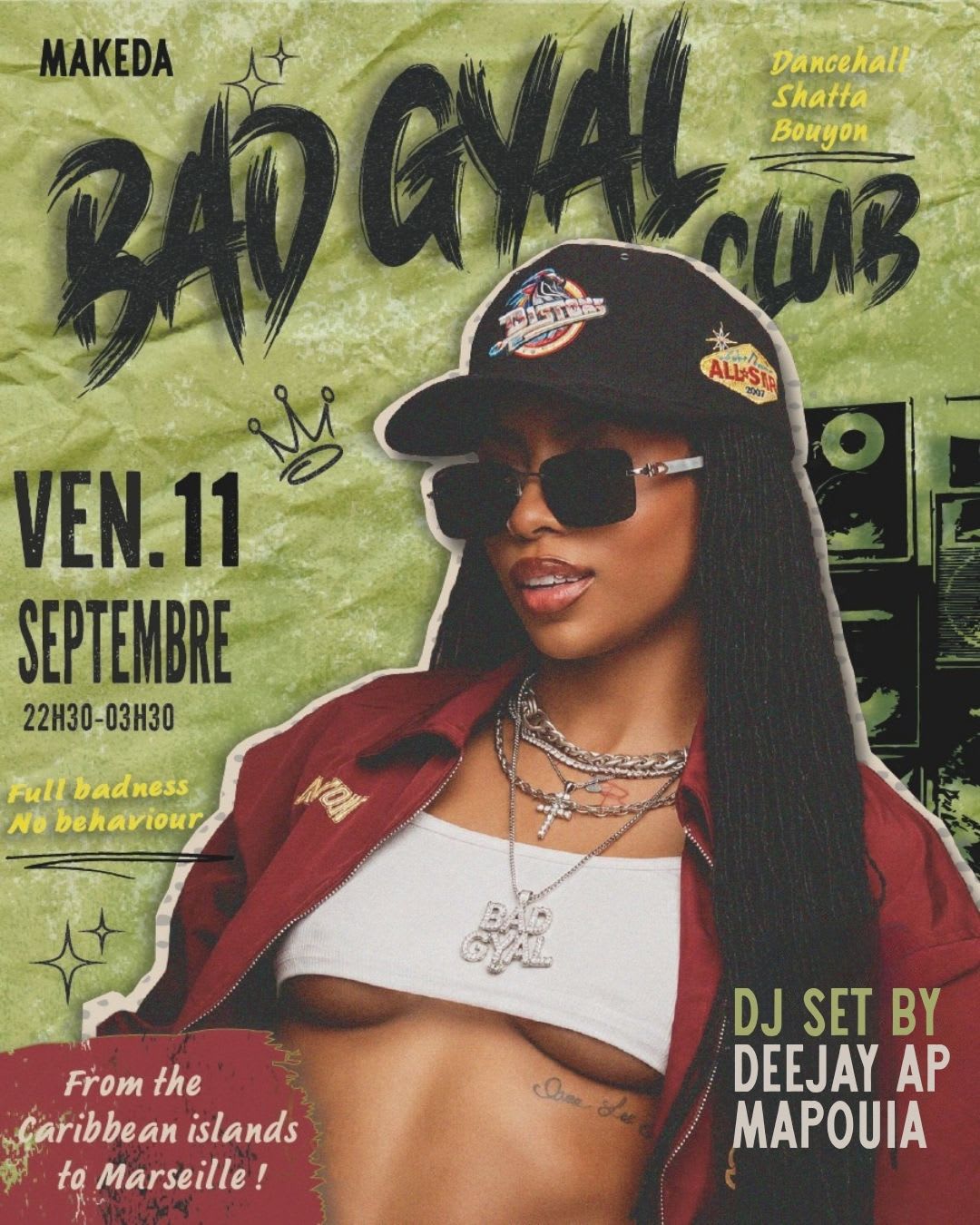 Bad Gyal Club #1 W/Deejay Ap & Mapouia