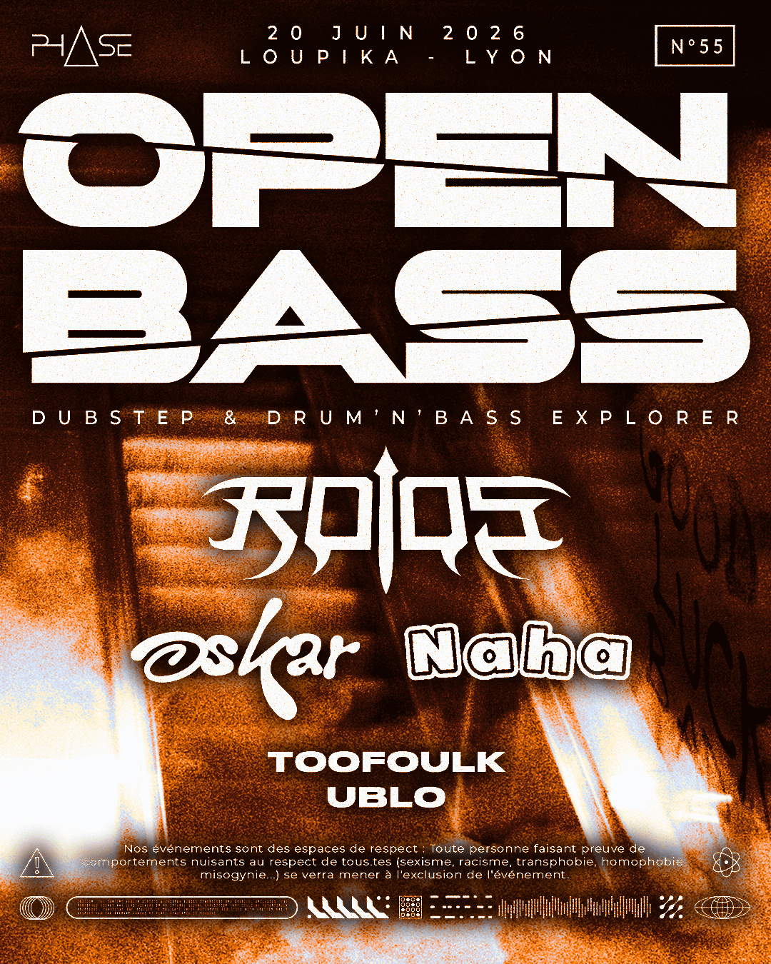Open Bass #55 W/ Roi Os, Oskar, Naha