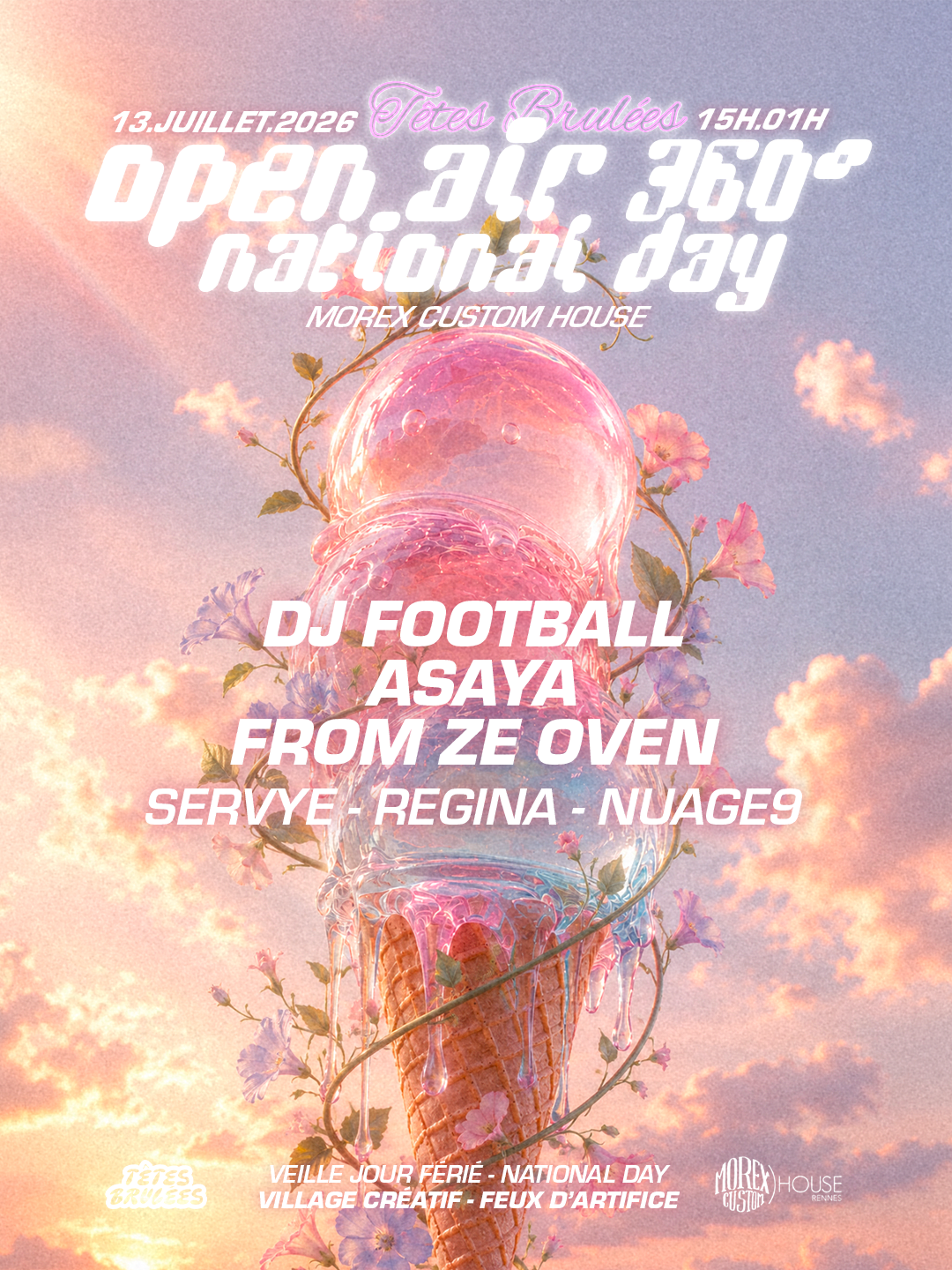 National Day By Têtes Brulées // Open Air 360° // Gratuit
