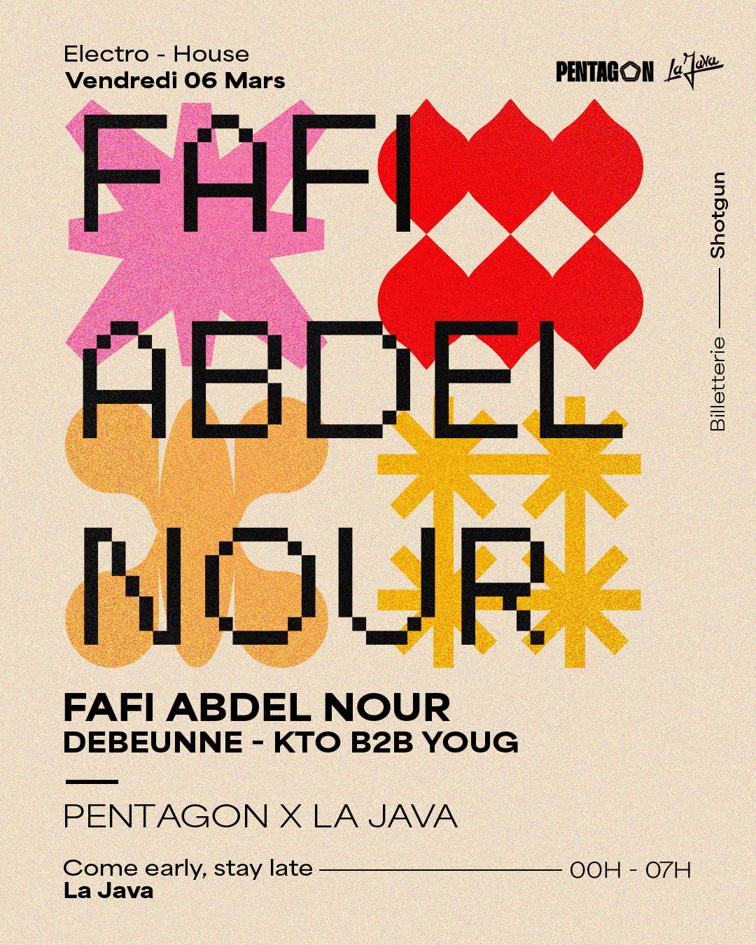 Pentagon Invite Fafi Abdel Nour, Debeunne, Kto & Youg