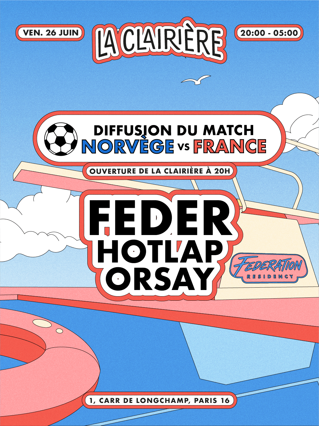 La Clairière X World Cup : France / Norvege + Feder