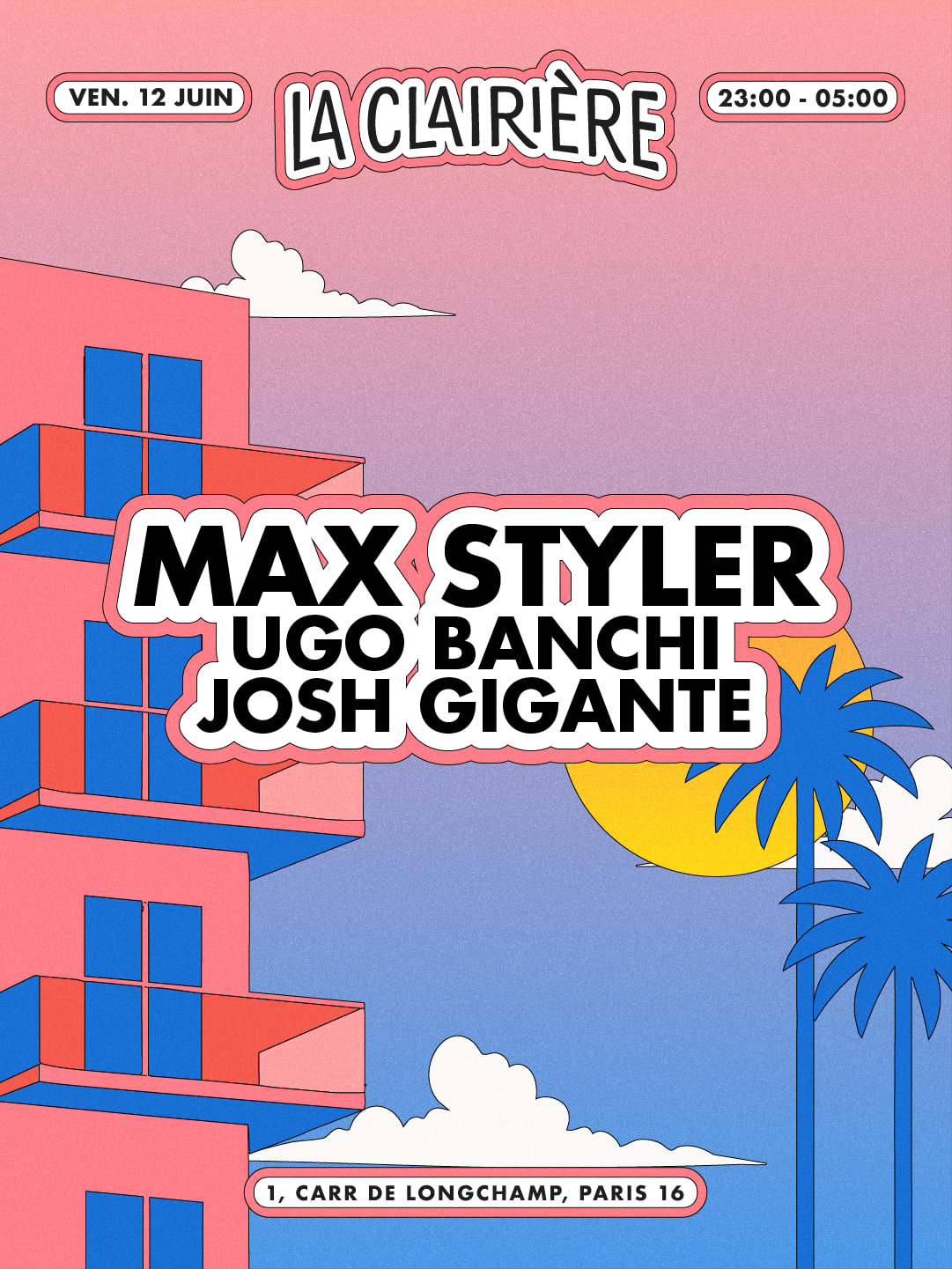 La Clairière : Max Styler, Ugo Banchi, Josh Gigante