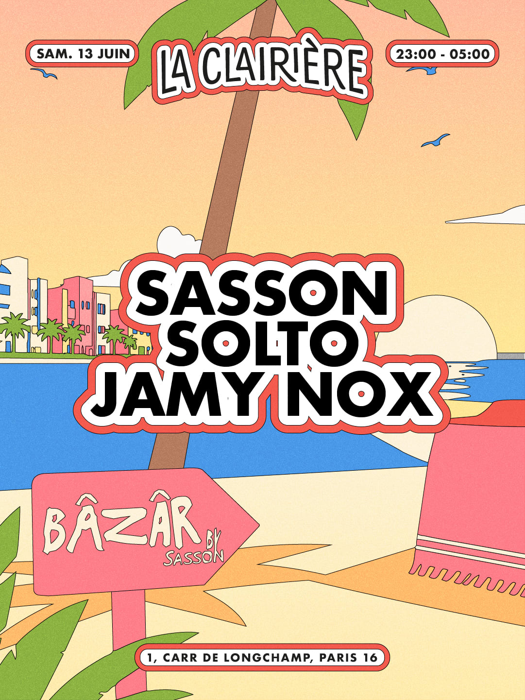 La Clairière : Sasson, Solto, Jamy Nox