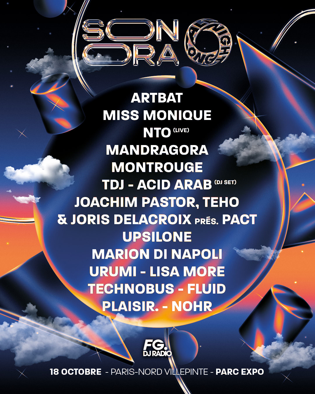 Sonora X All Night Long - Paris