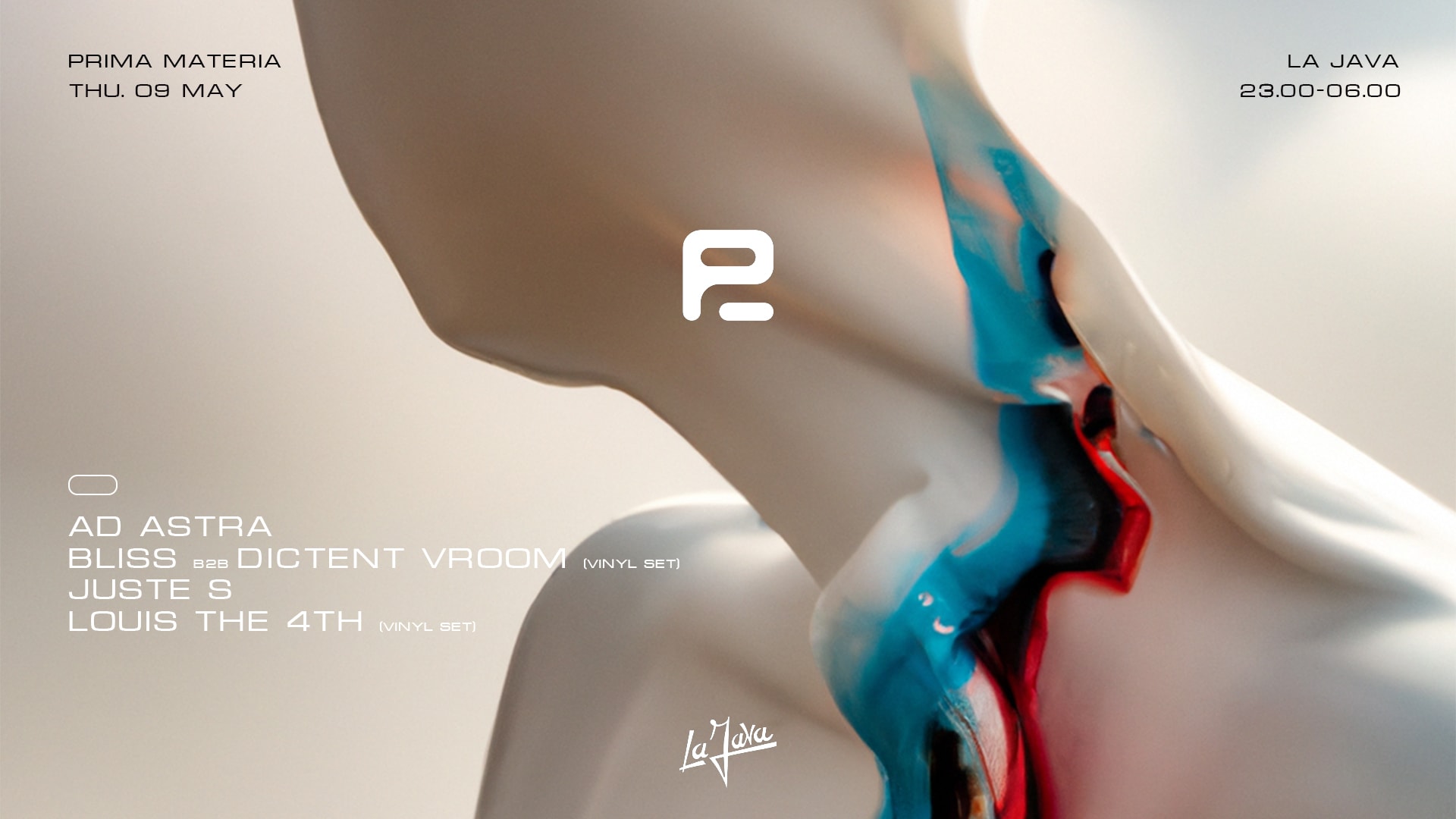 Prima Materia X La Java : Louis The 4th, Juste S & More