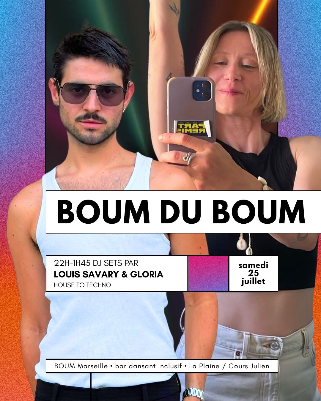Boum Du Boum - Dj Sets By Gloria & Louis Savary