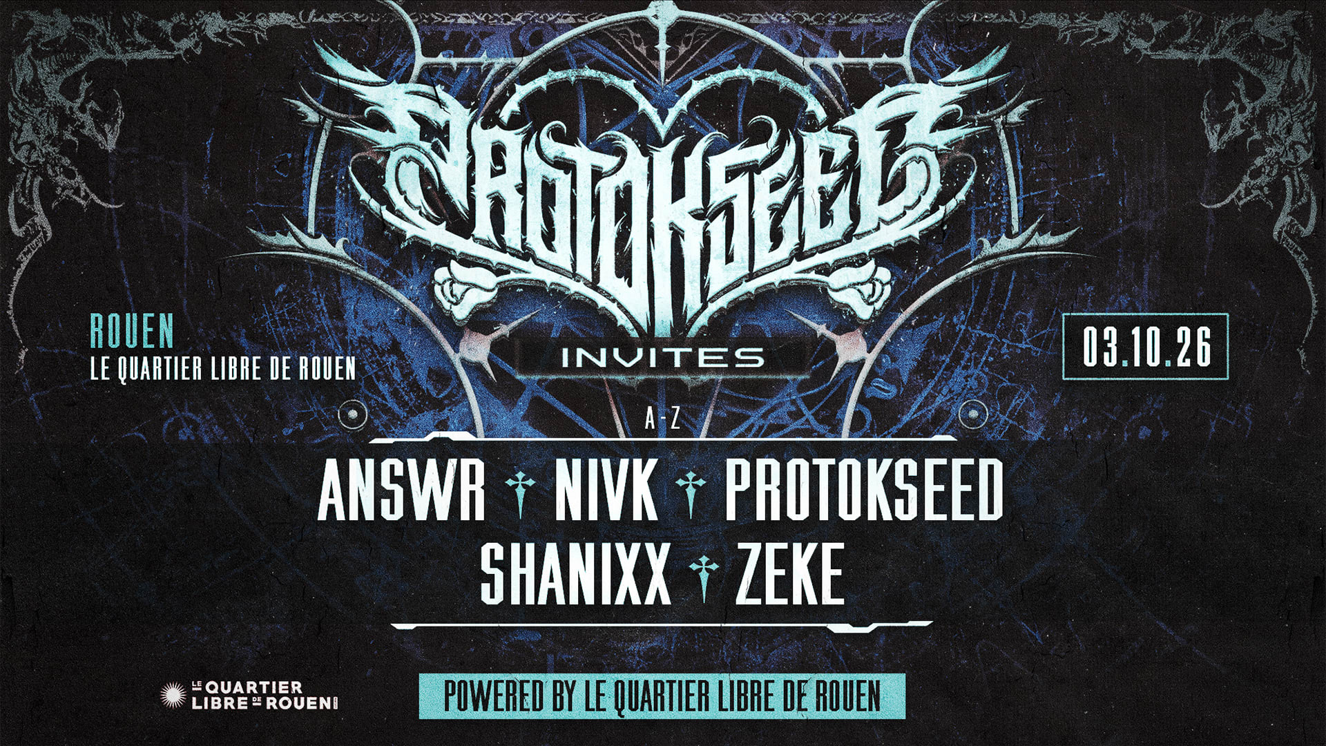 Protokseed Invites - Nivk · Shanixx · Answr · Zeke