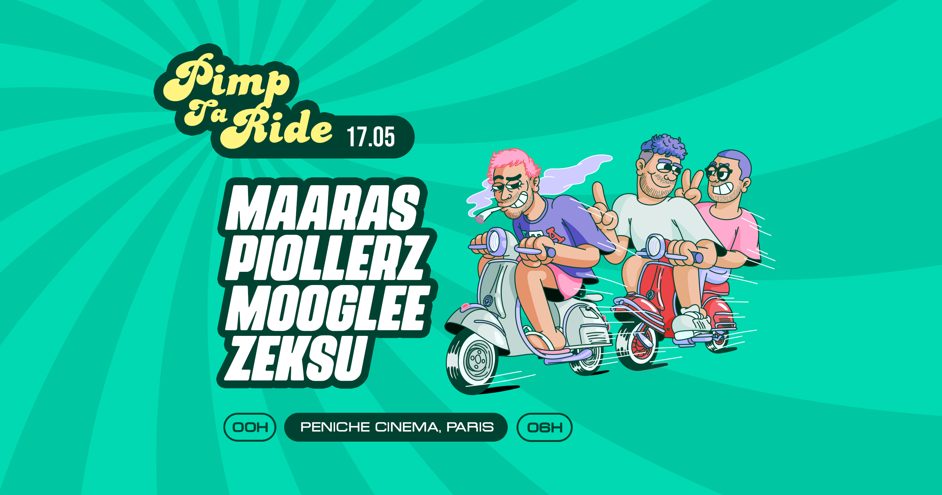 Pimp Ta Tortuga • Maaras, Piollerz, Mooglee, Vahaäl, Zeksu