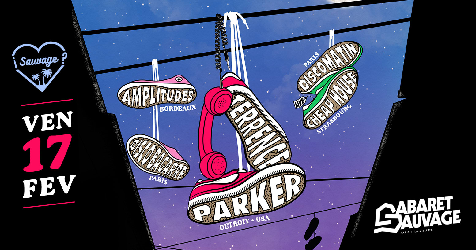 ¡Club Sauvage: Terrence Parker/Discomatin/Cheap House(Live)?