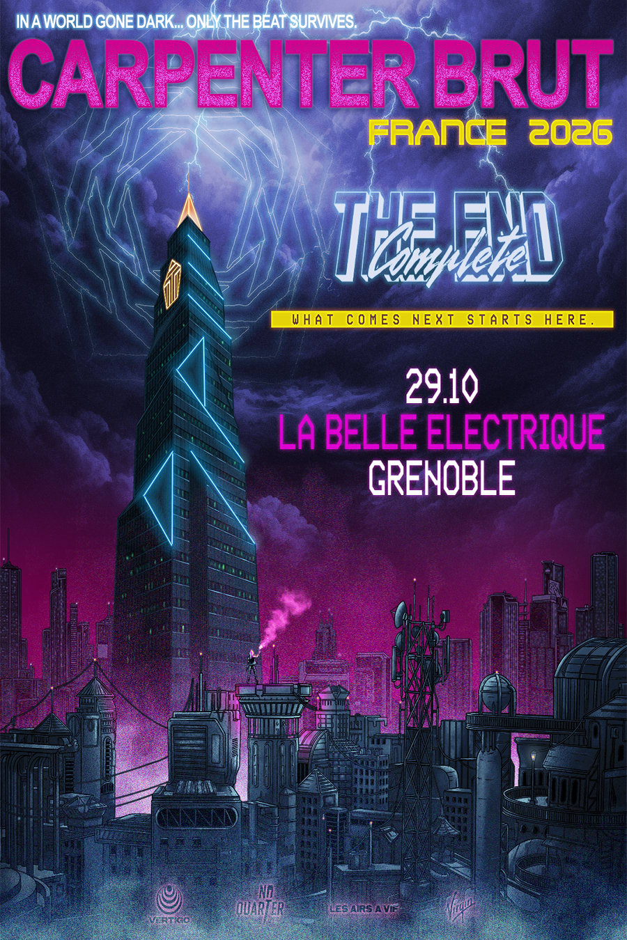 Carpenter Brut - The End Complete (Grenoble)