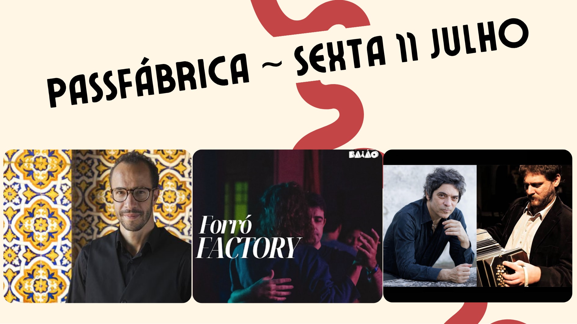 Júlio Resende/ Forró Factory/ Fred Martins & Martin Sued