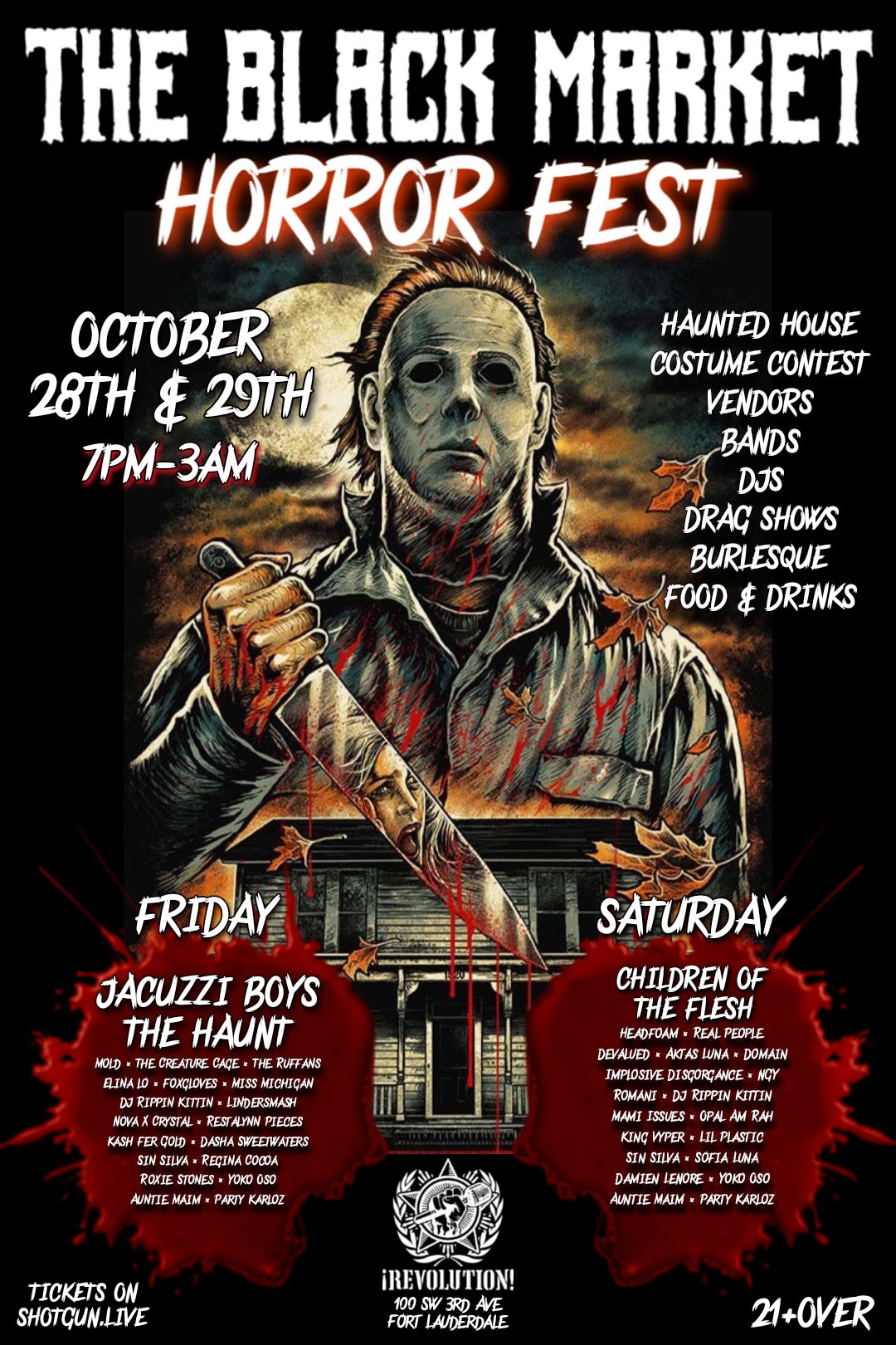 The Black Market Horror Fest (2 Days)