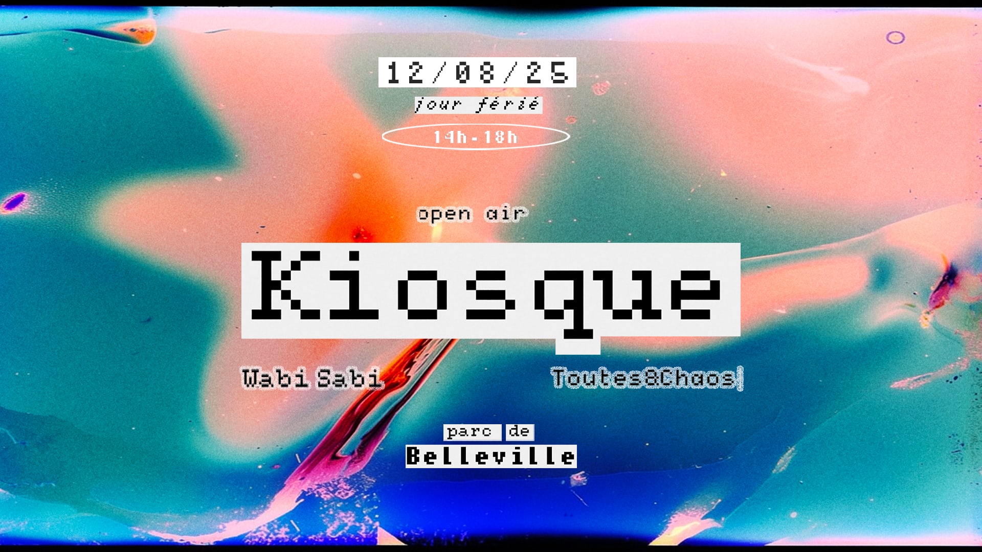 Open Air - Kiosque 2 : Wabi Sabi X Toutes&Chaos