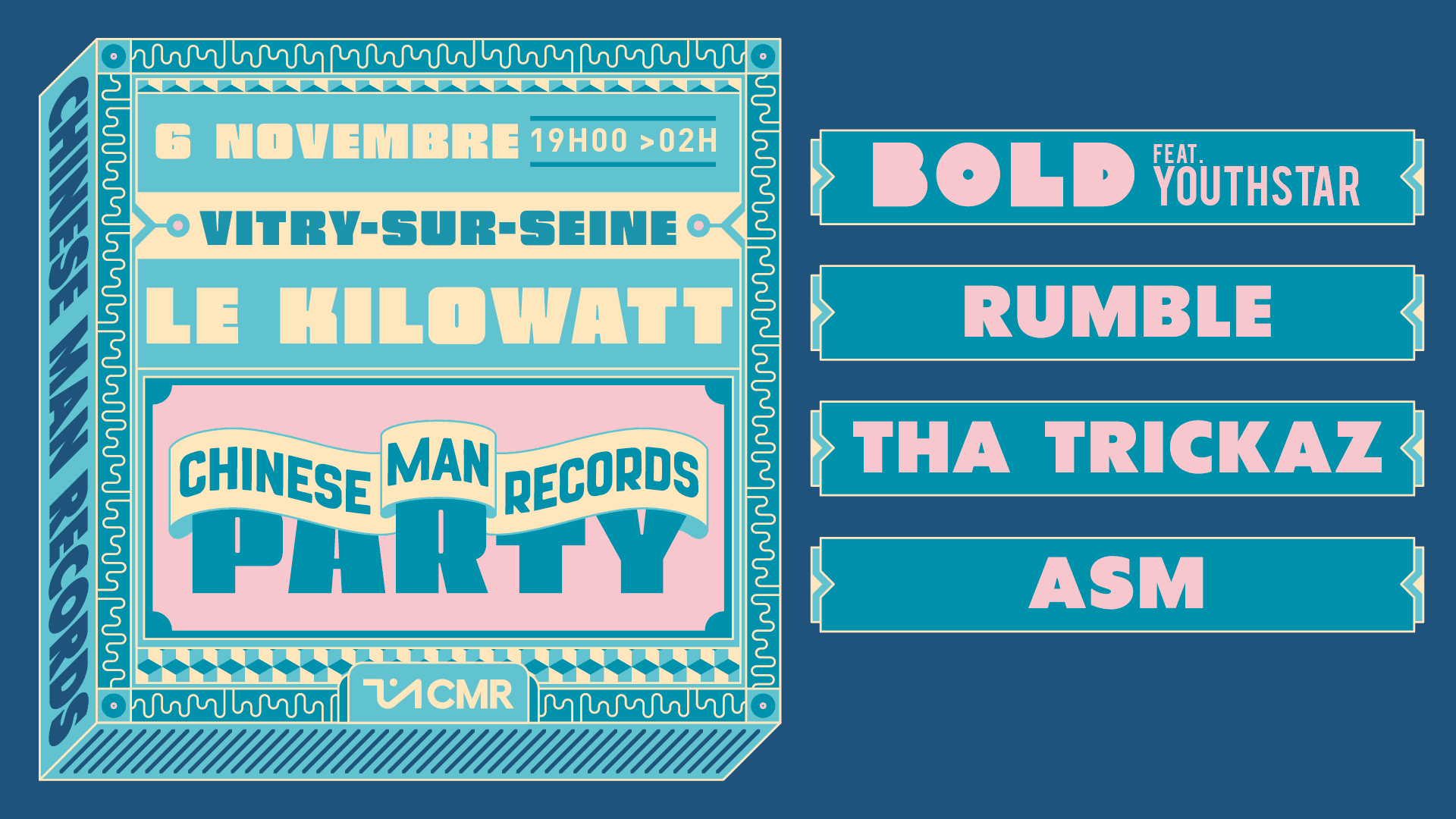 [Report] Cmr Party : Rumble, Asm, Bold, Tha Trickaz