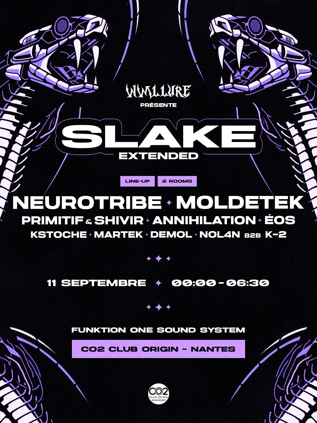 Slake Extended W/ Neurotribe, Moldetek & More