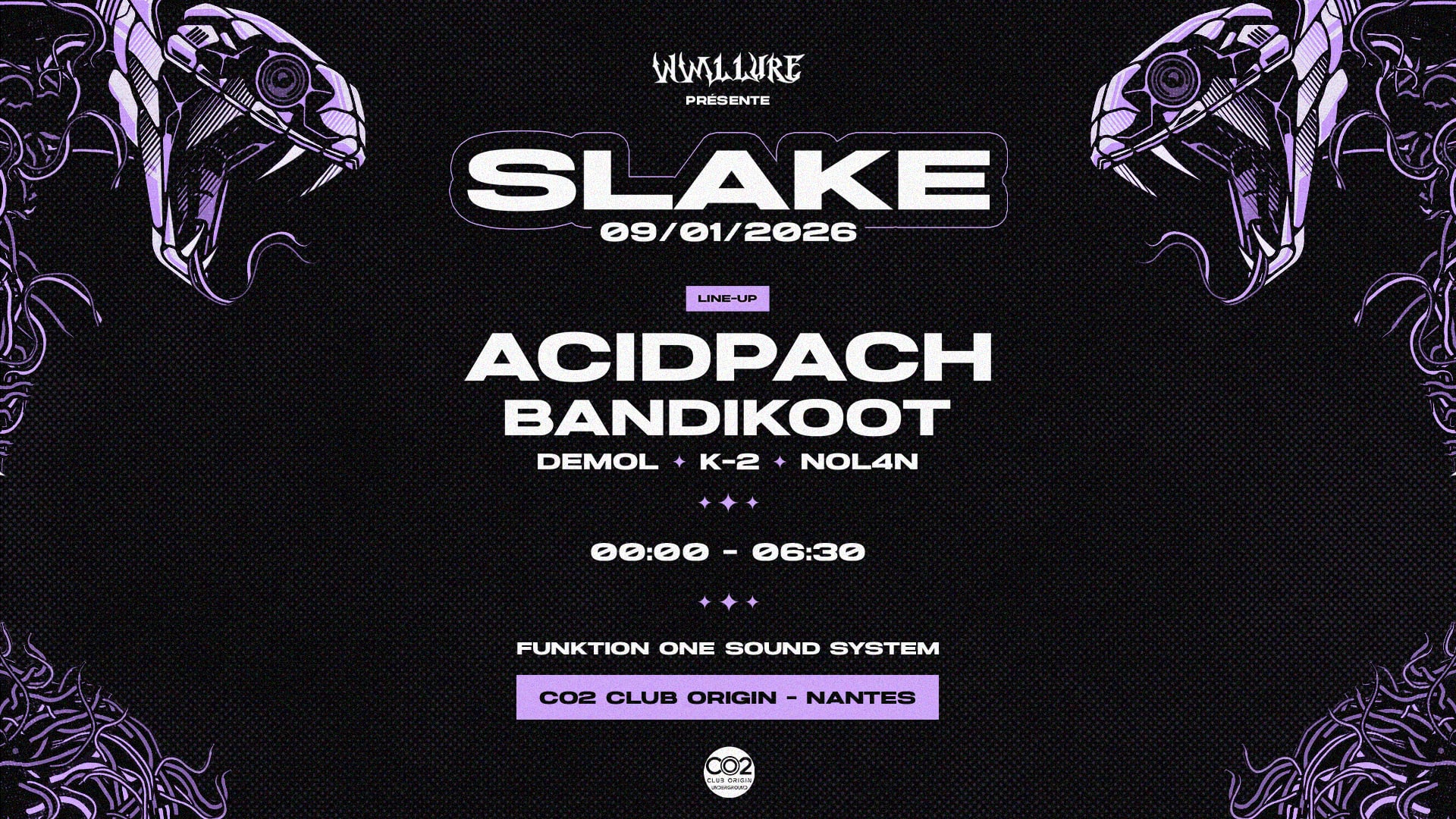 Slake W/ Acidpach & Bandikoot