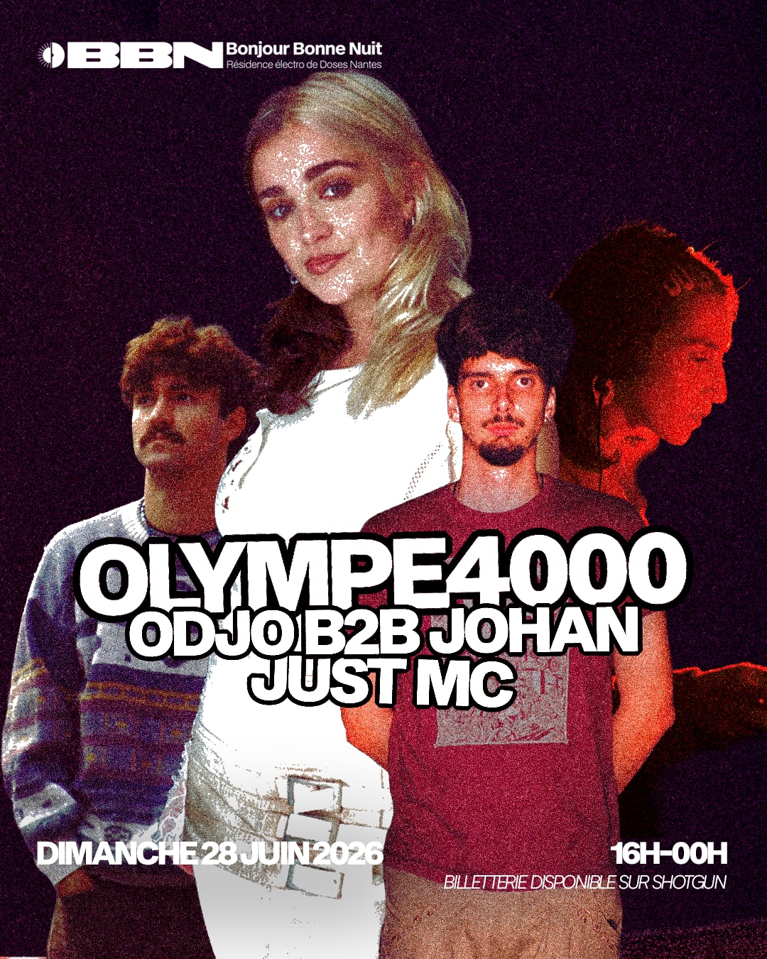 Bonjour, Bonne Nuit W/ Olympe 4000, Odjo B2b Johan & Just MC