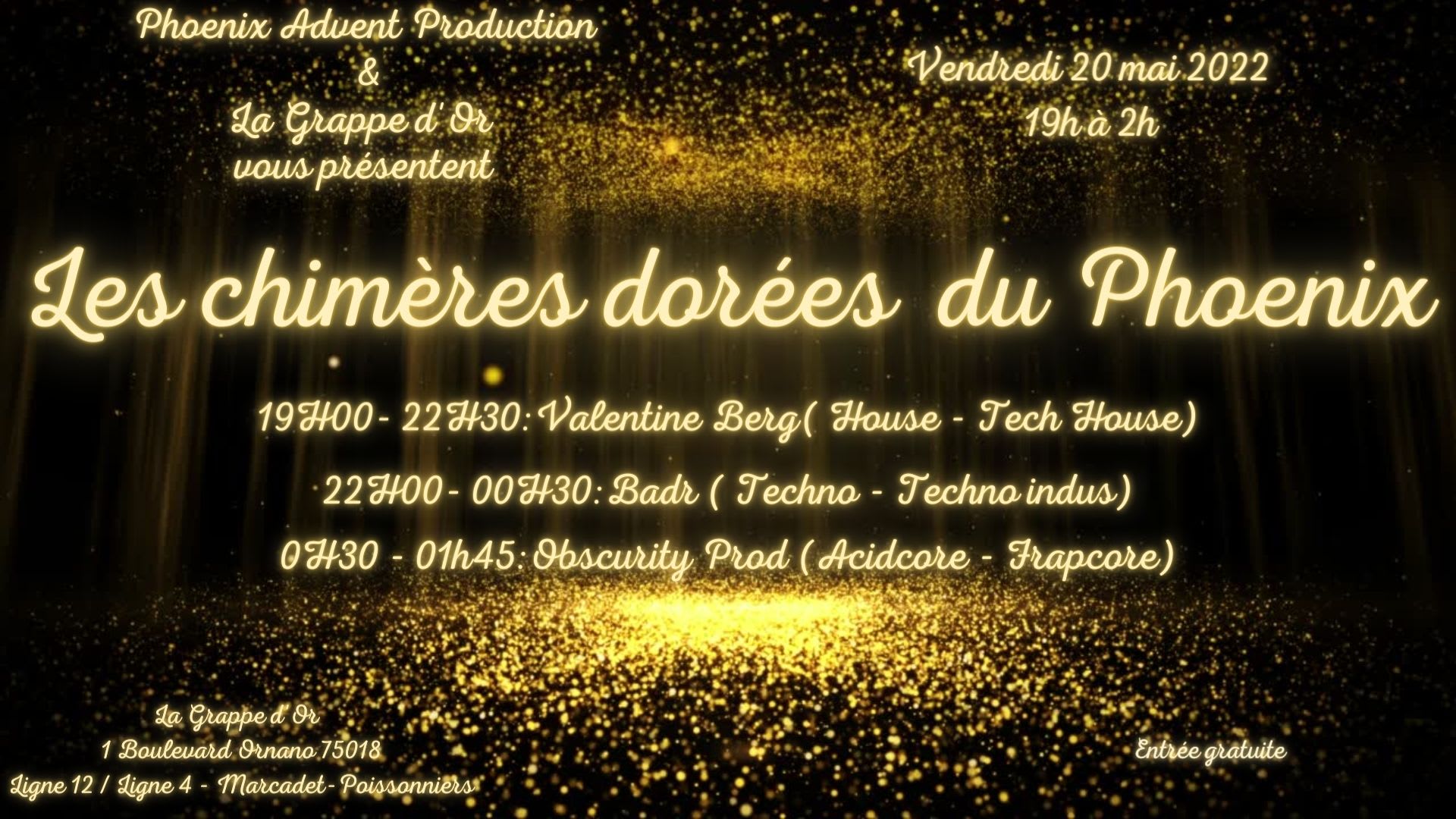 Les Chimères Dorées Du Phoenix