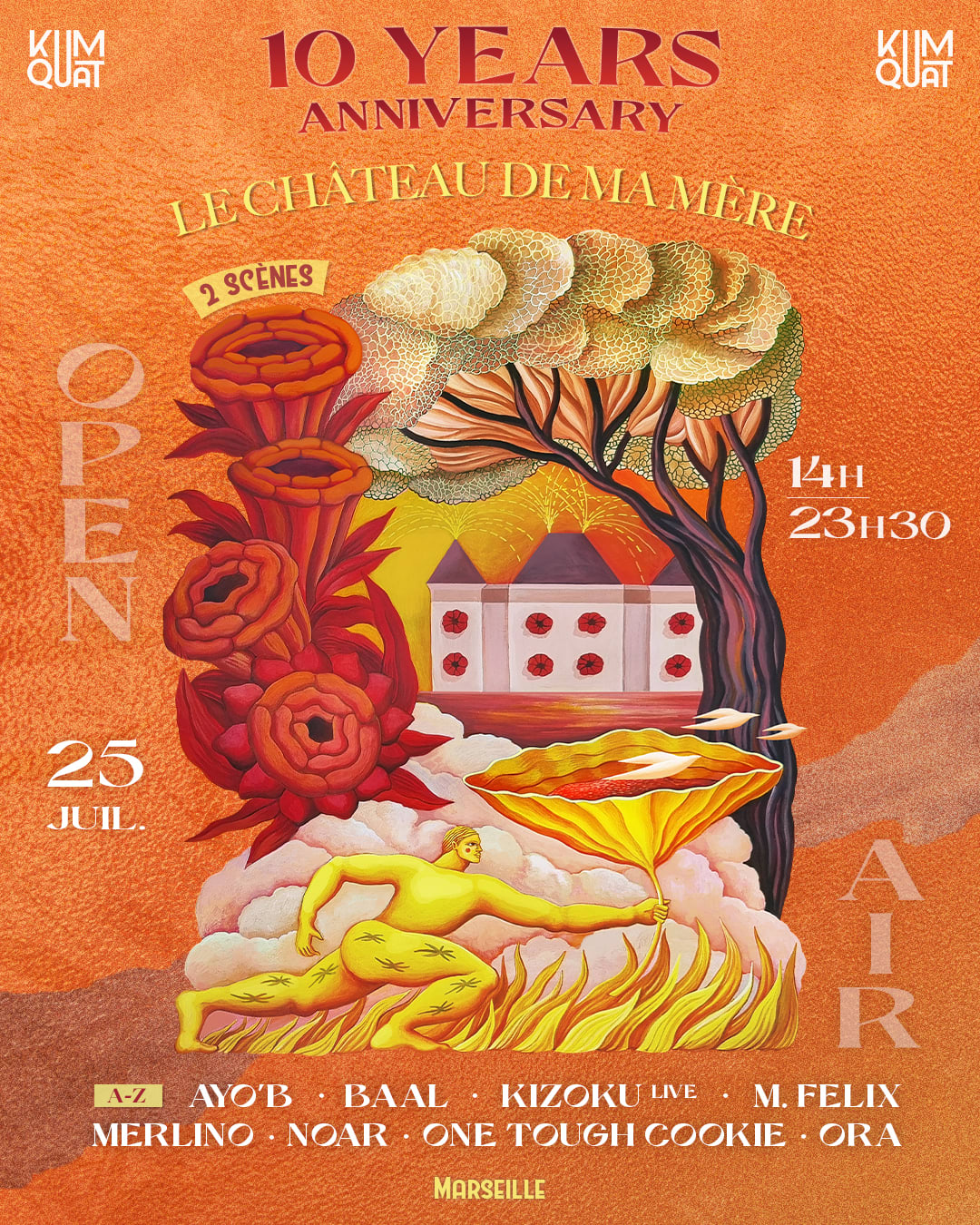 Kumquat 10 Years • Round 1/3 • Le Château De Ma Mère
