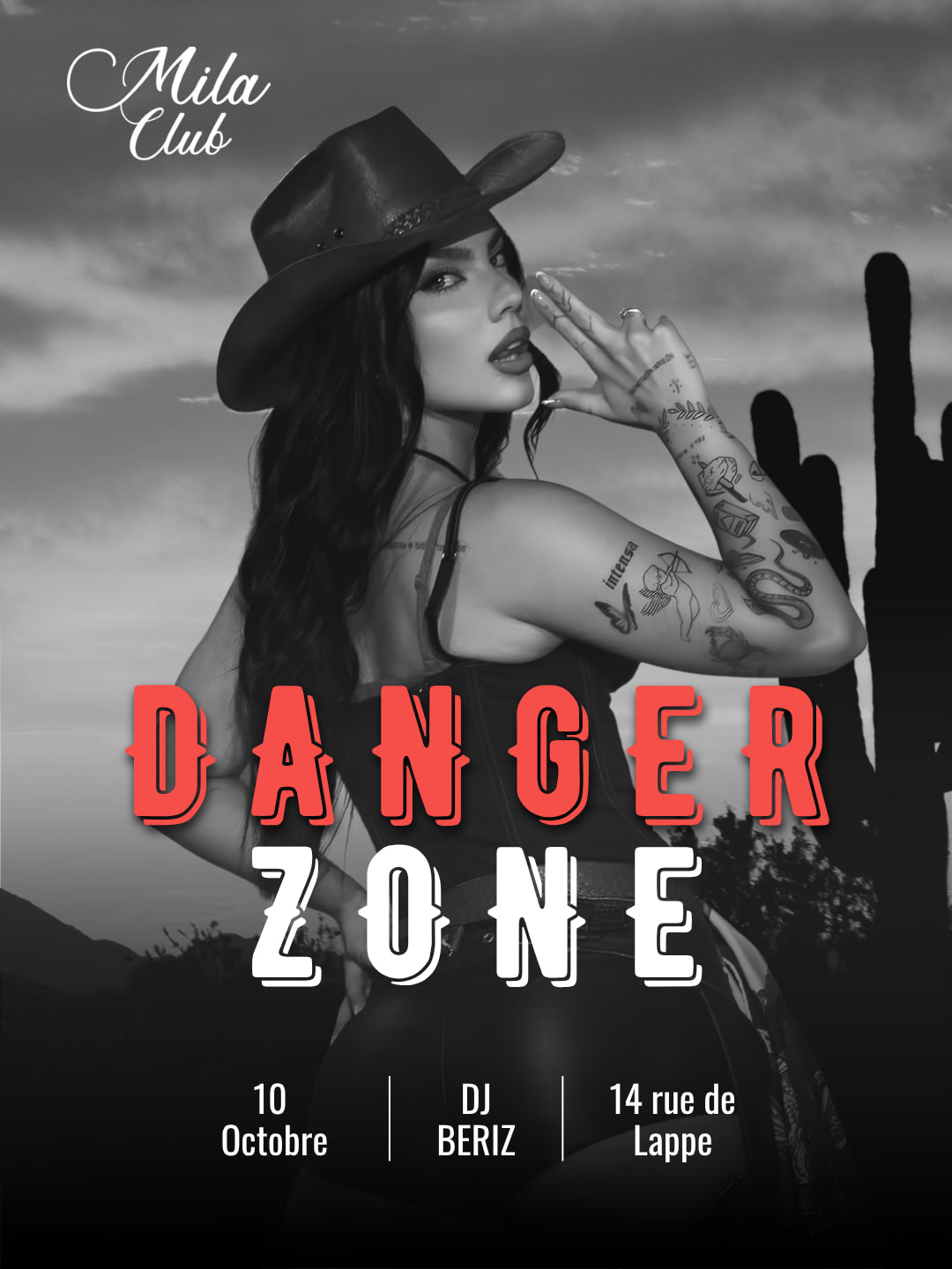 Danger Zone - Mila Club Paris