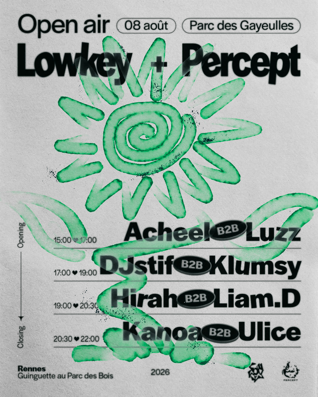 Open Air Lowkey + Percept 🌻