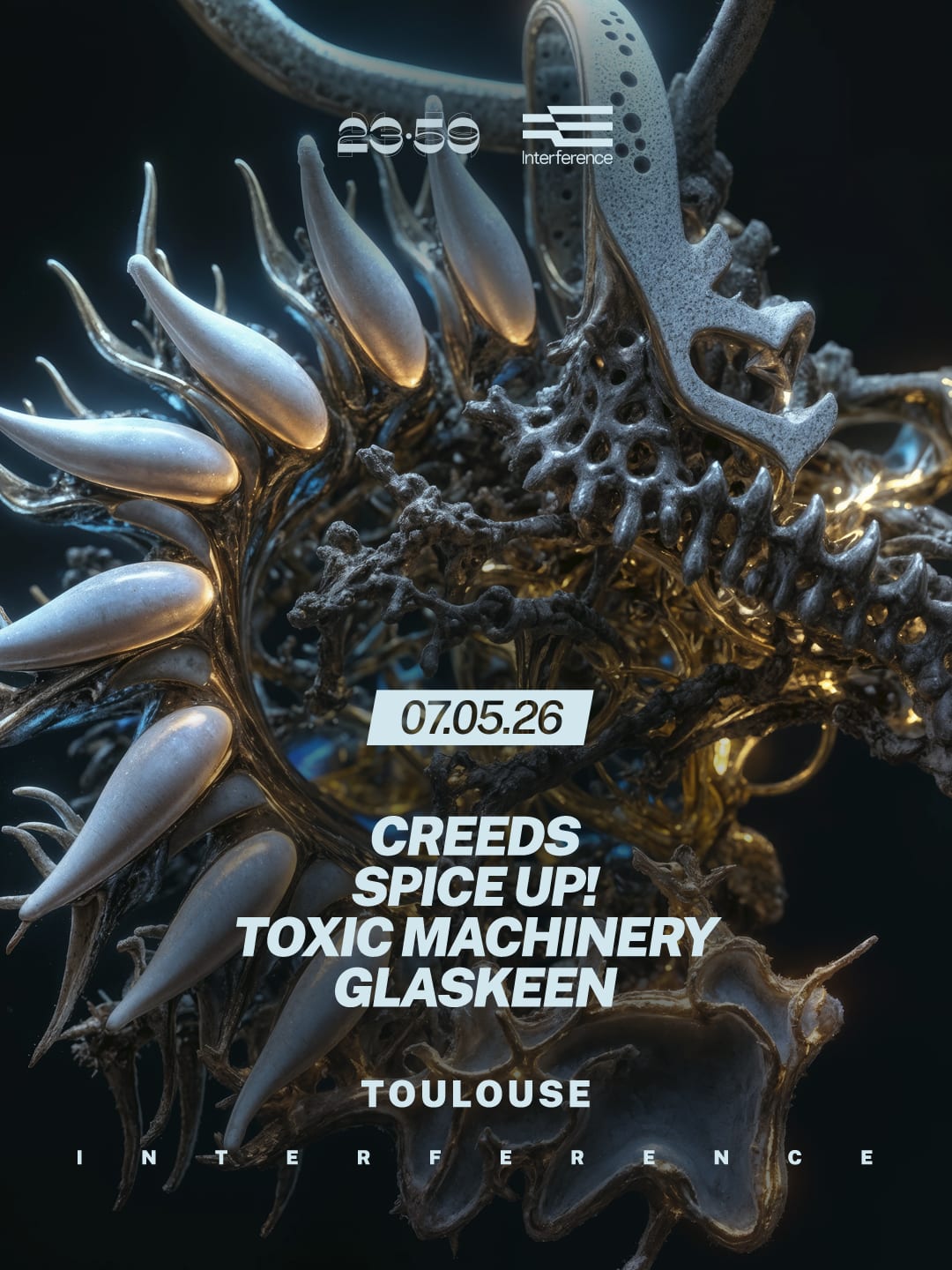 23:59 – Creeds, Toxic Machinery, Spice Up!, Glaskeen