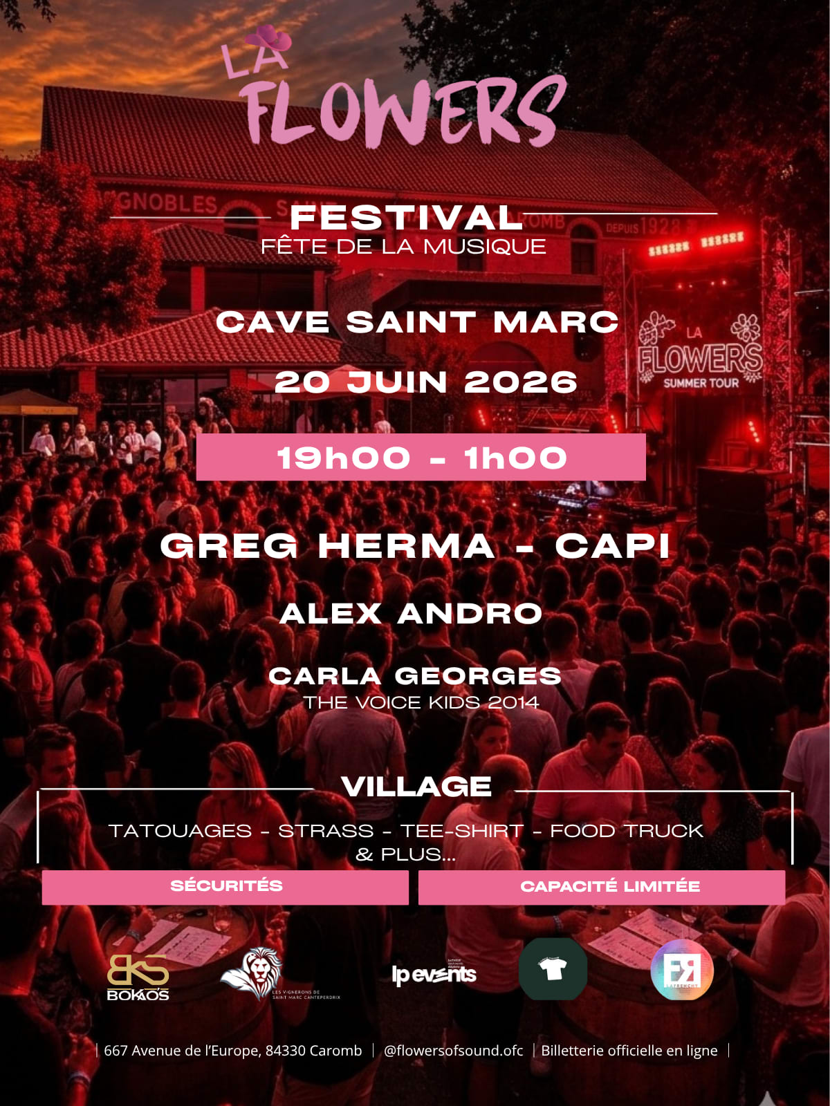 Flowers Festivals - Samedi 20 Juin