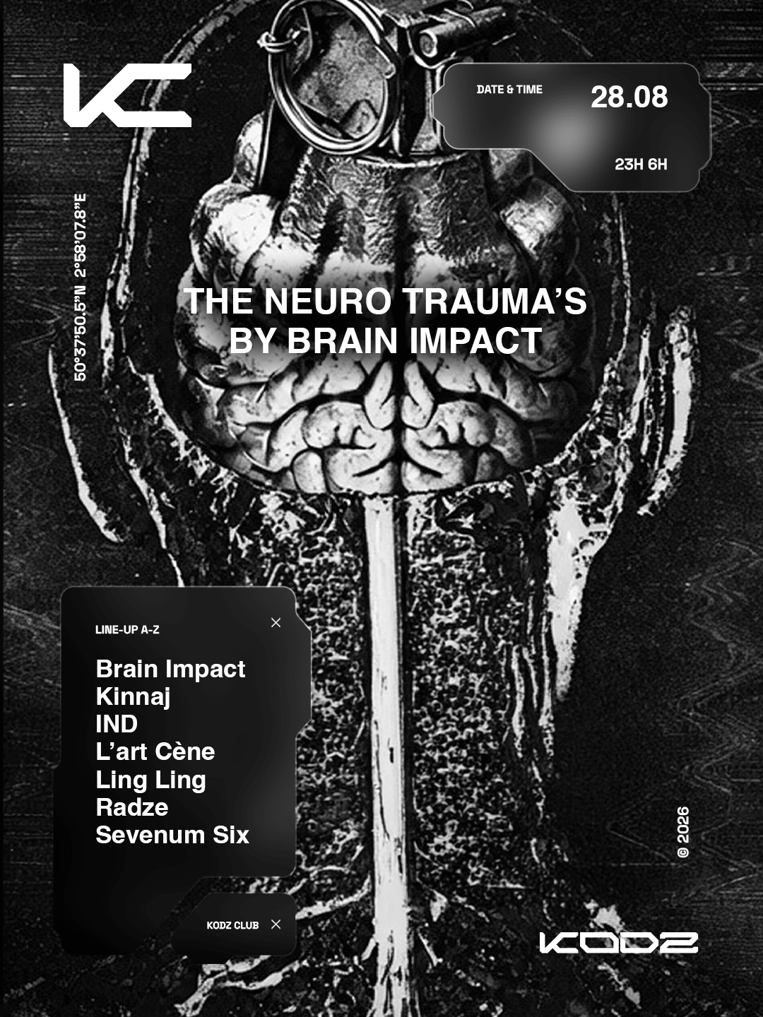 Kodz X Brain Impact : The Neuro Trauma's