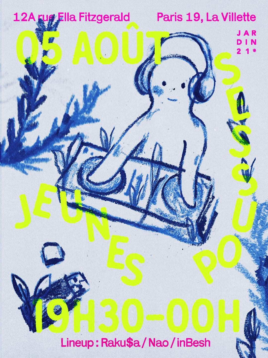 Jeunes Pousses X Jardin21 - Open Air
