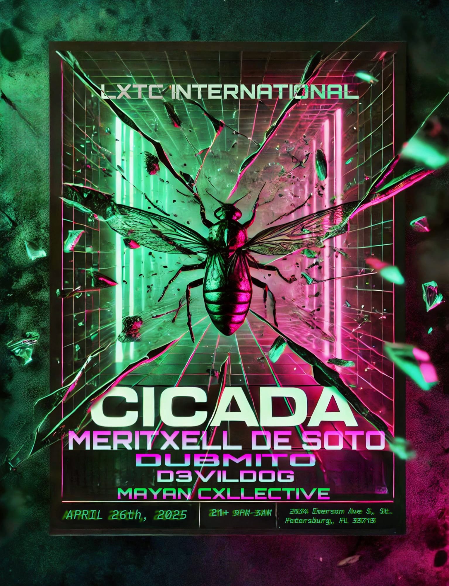 Cicada: Techno & Deconstructed Club — Warehouse Party