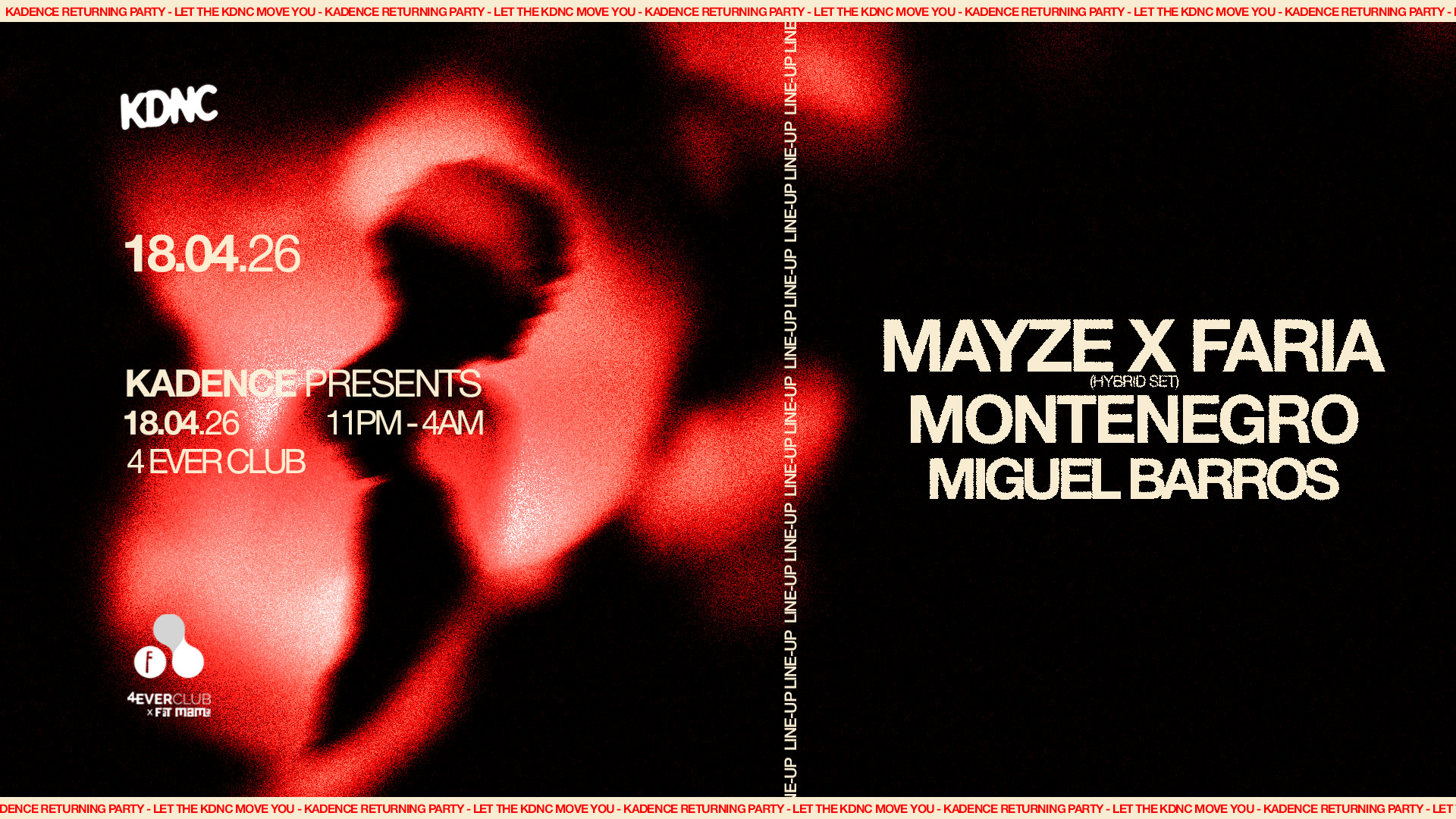 Mayze X Faria · Kadence X 4everclub