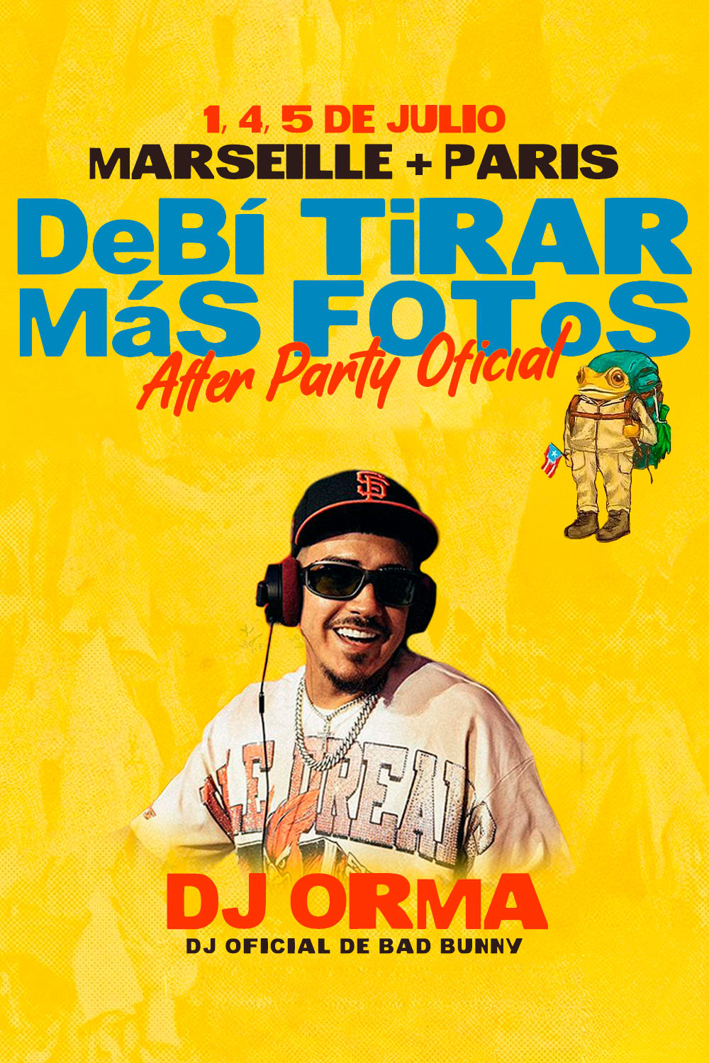 Dtmf Official Afterparty +Dj Orma (Bad Bunny Dj) • Marseille
