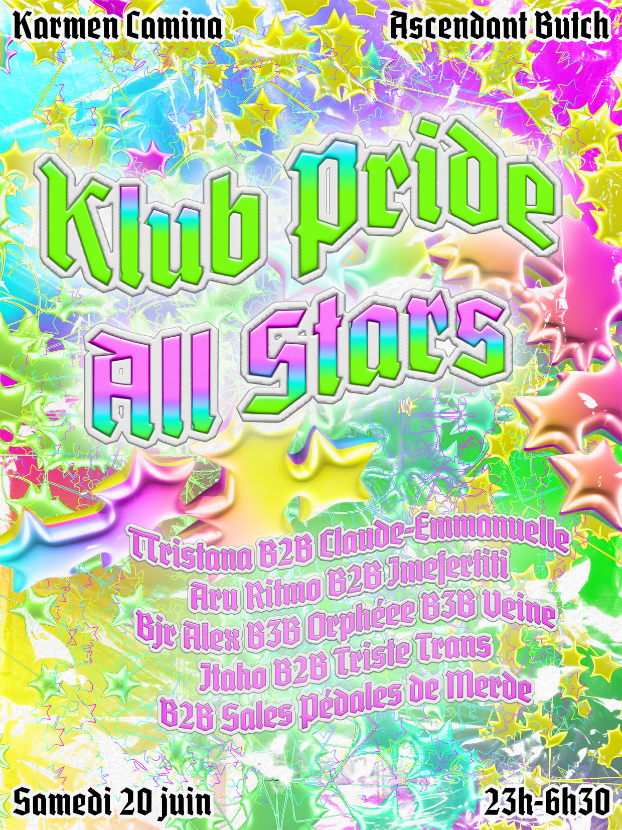 Klub Pride All Stars [Claude Emmanuelle, Ttristana &+]