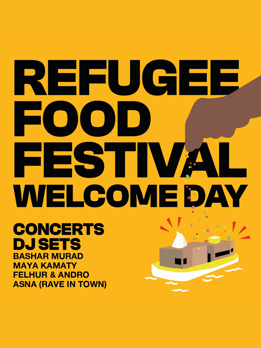 Welcome Day X Refugee Food Festival À Petit Bain