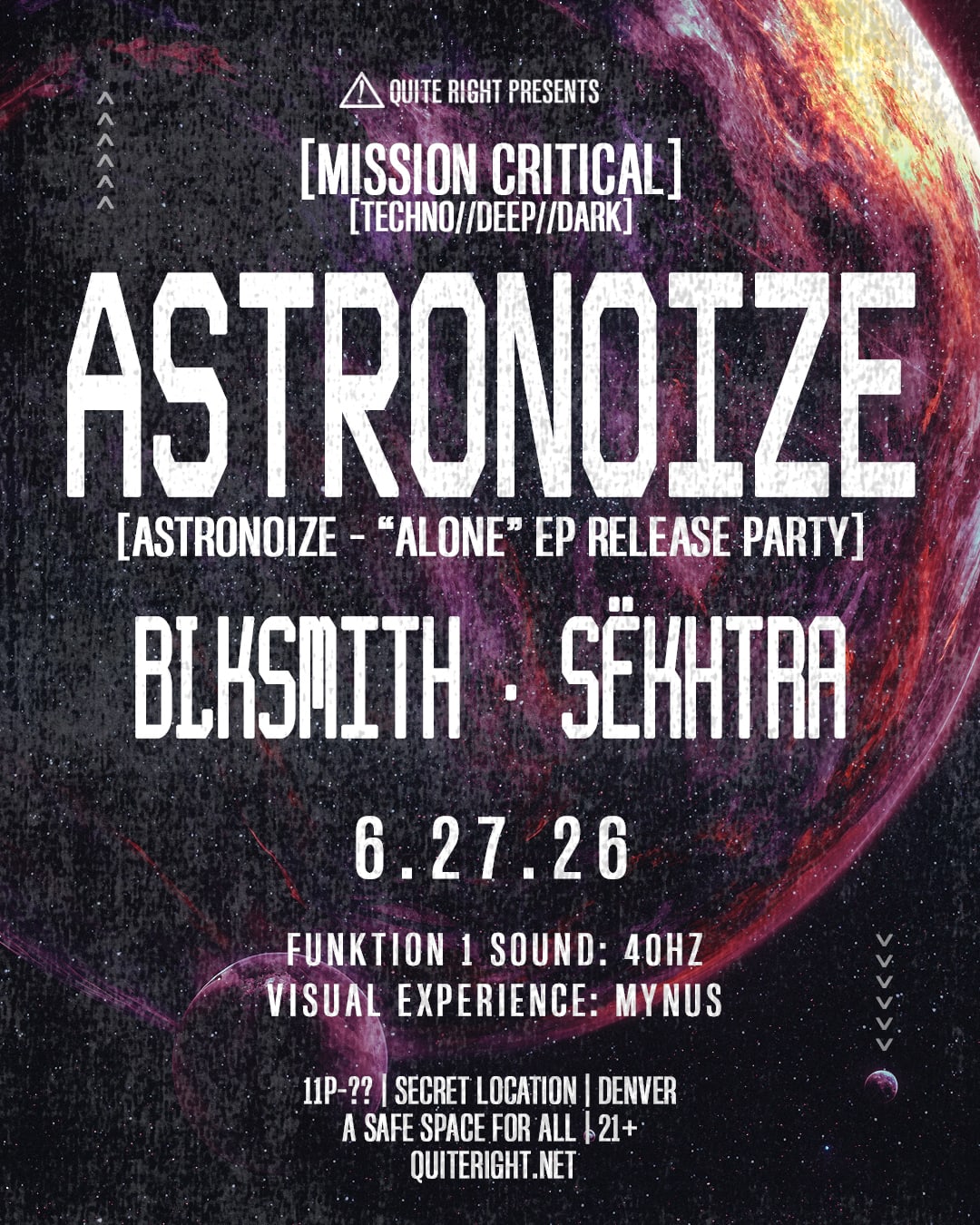 Mission Critical W/ Astronoize [Ep Release]