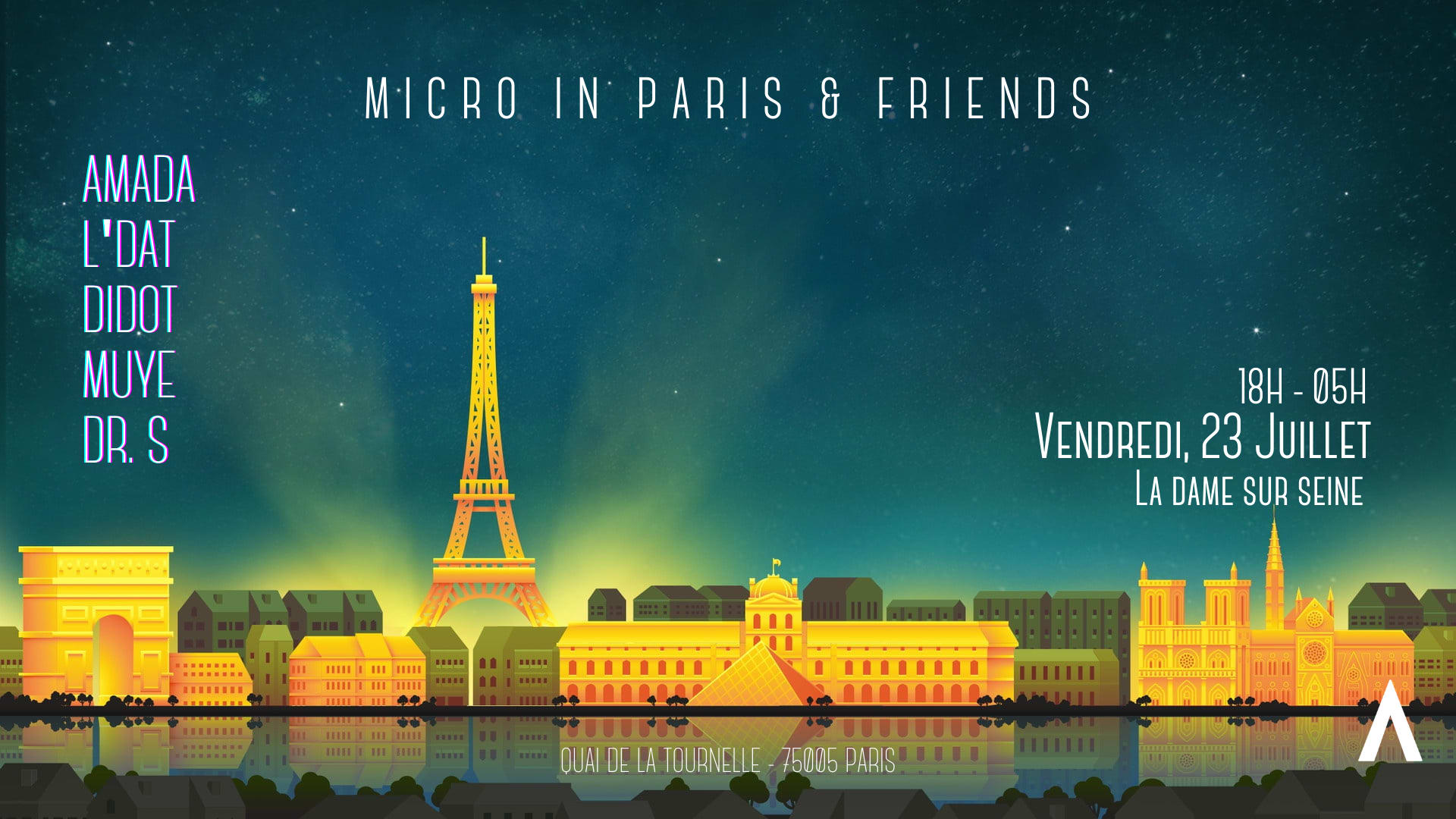 Micro In Paris X Friends - All Night Long