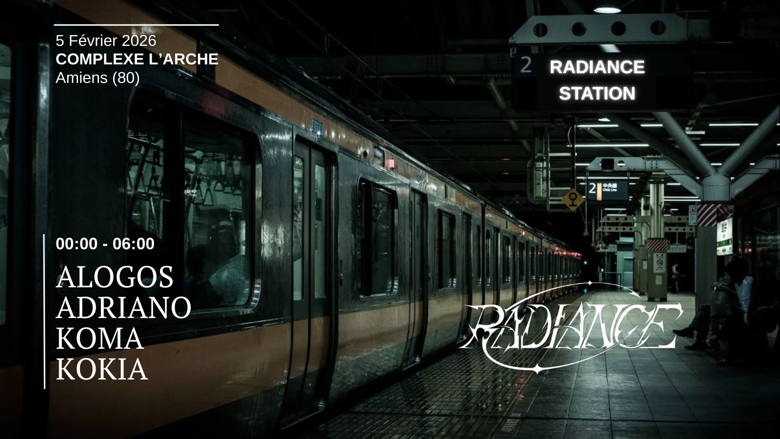 Radiance X Complexe L'arche Club