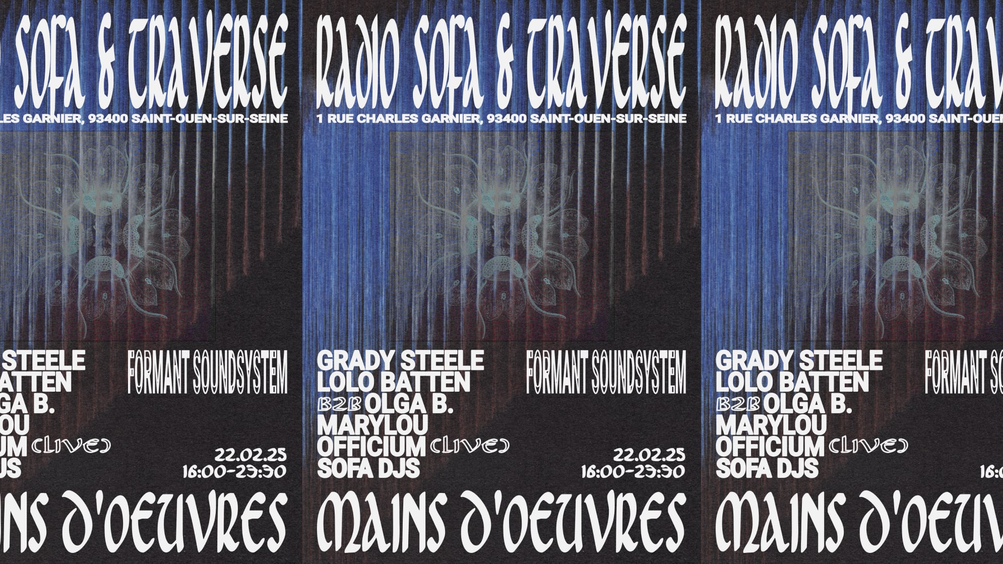 Radio Sofa & Traverse : Marylou + Officium + Lolo Batten...
