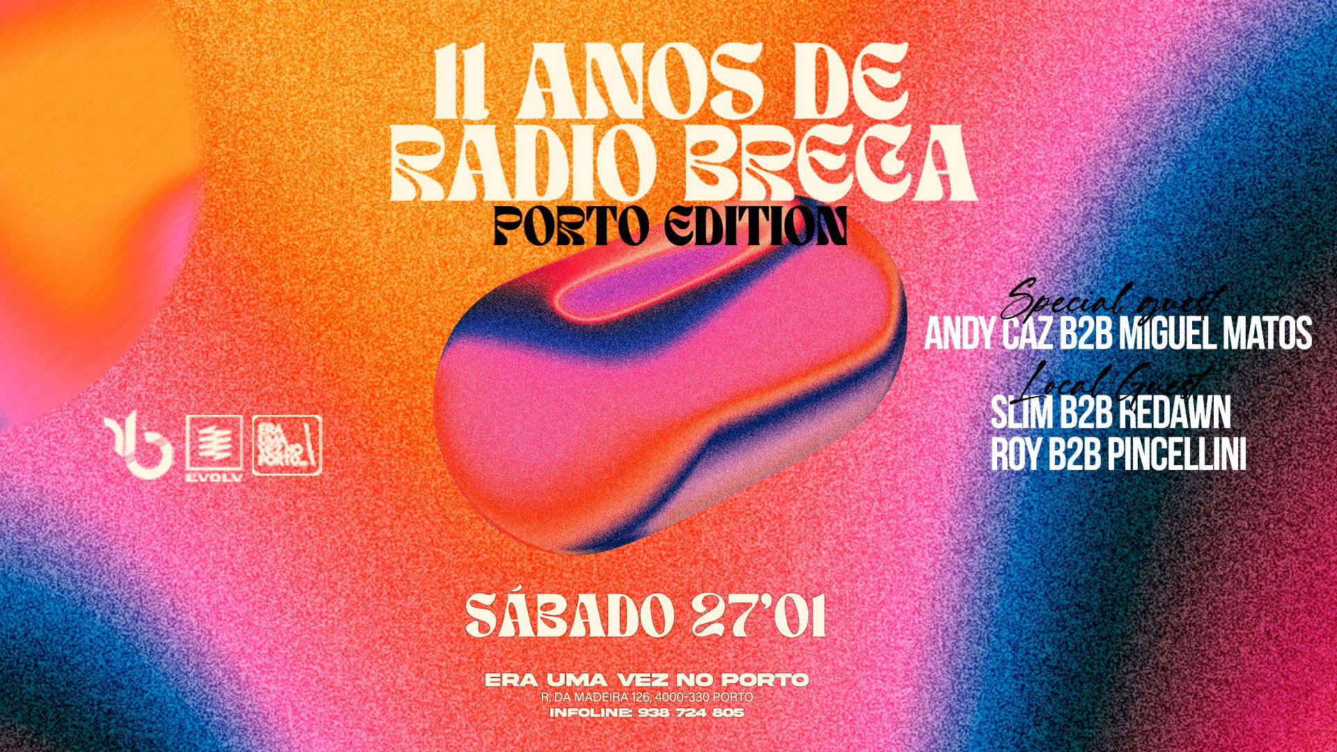 Rádio Breca: Porto Edition Especial 11 Anos