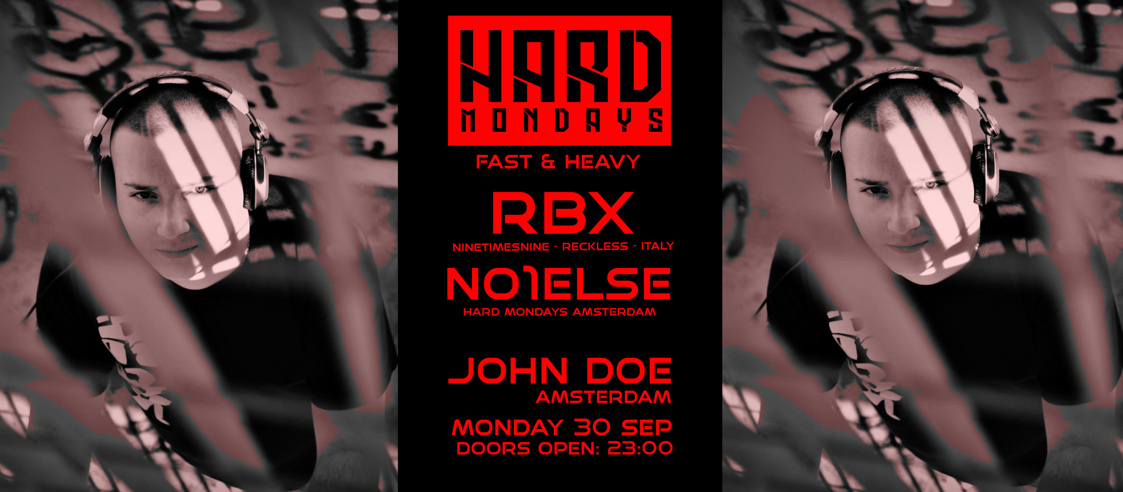 Hard Mondays Amsterdam - Hard Techno Night W/ Rbx (9x9) It