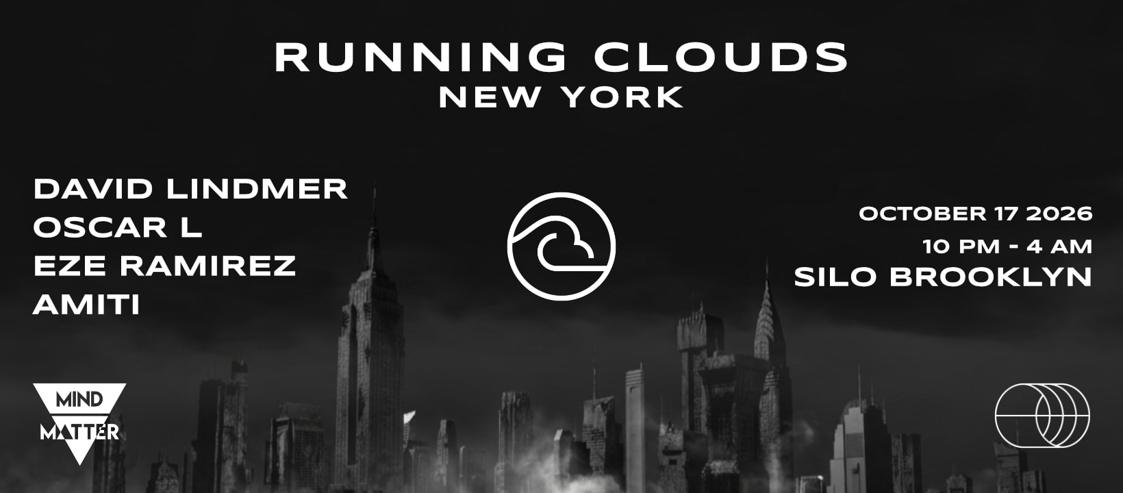 Running Clouds: David Lindmer, Oscar L, Eze Ramirez, & Amiti