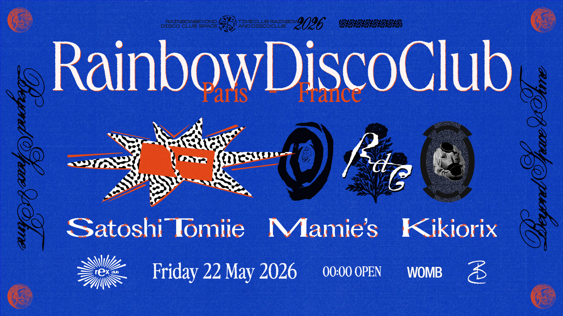 Rainbow Disco Club: Satoshi Tomiie, Mamie's, Kikiorix