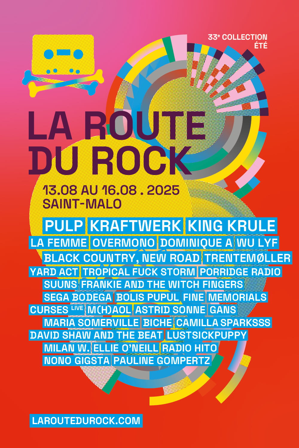 La Route Du Rock Été 2025 - Le Fort De Saint-Père